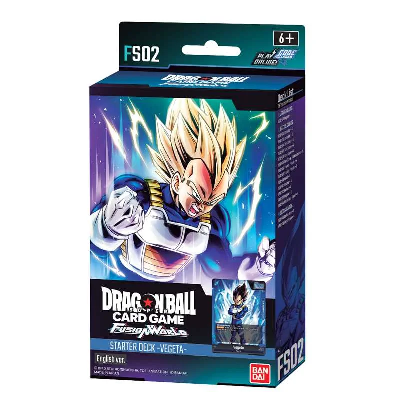 Dragon Ball Card Game - Fusion World Vegeta (FS02) Starter Deck - English